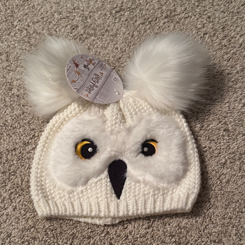 Harry Potter Hedwig Knit Kids Beanie